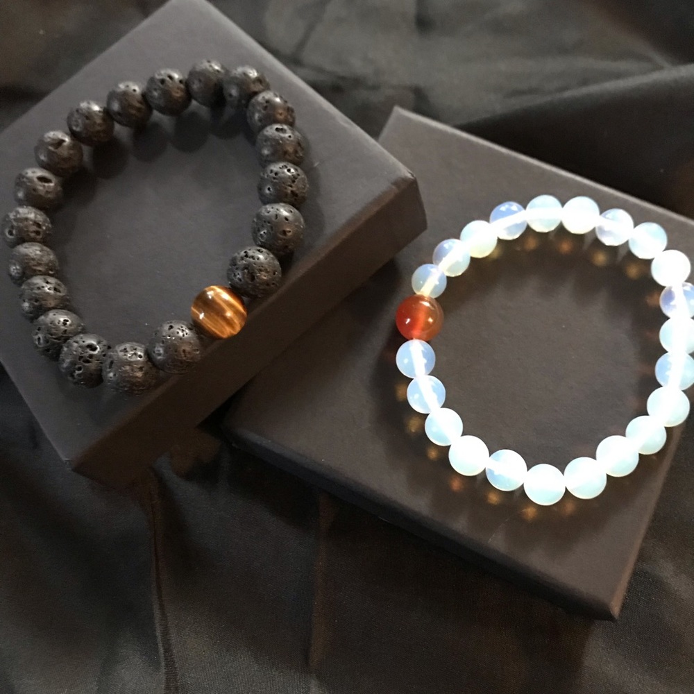 Fashion Bracelet Lava Rock Bracelet/Blue Bracelet